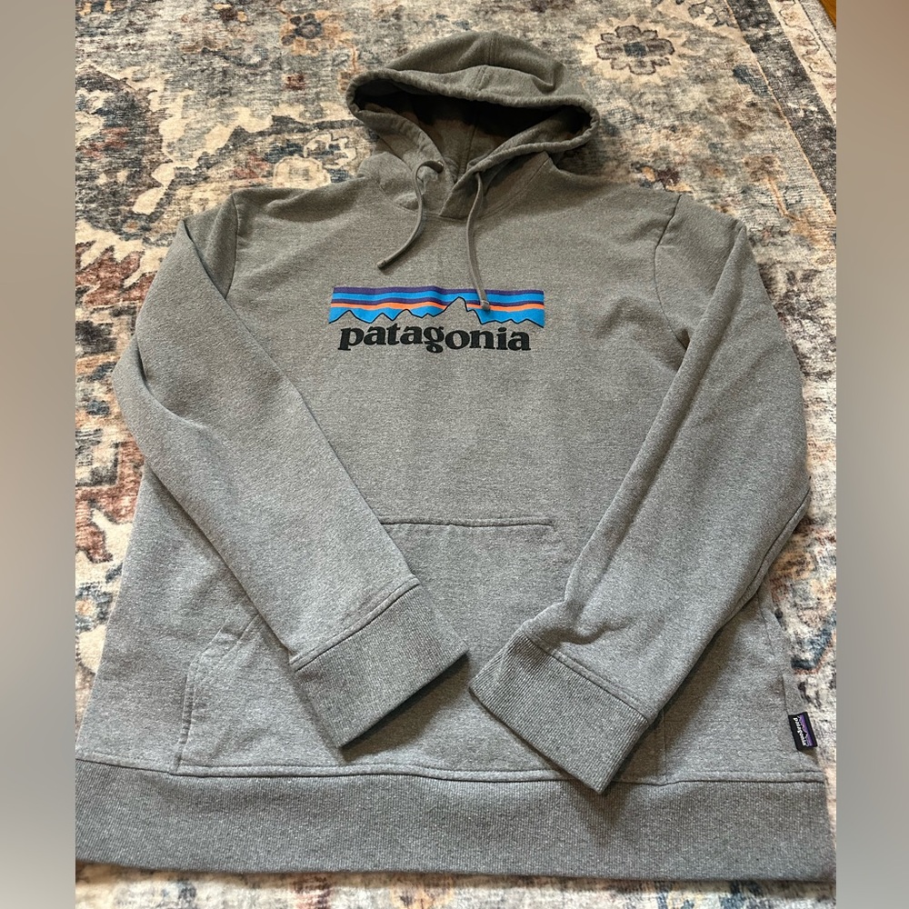 PATAGONIA men’s grey sweatshirt size large